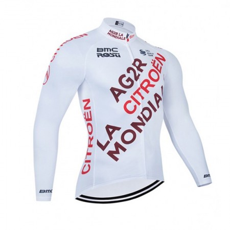 Wielershirt 2021 AG2R Citroen Team N001 Lange Mouw